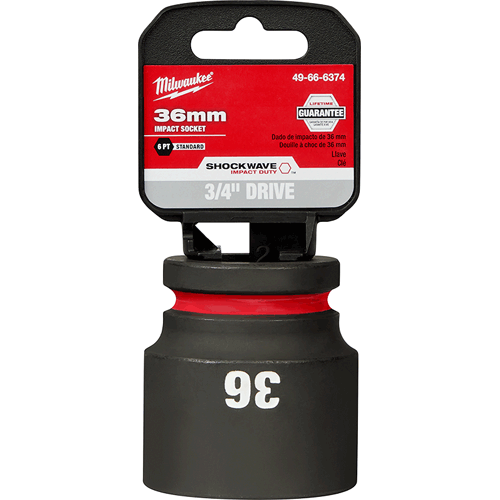 Picture of SHOCKWAVE Impact Duty™ 3/4" Drive 6 Point Socket, Standard, Metric, 36mm