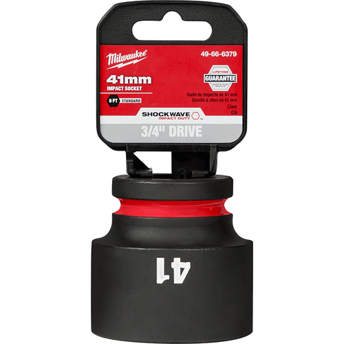 Picture of SHOCKWAVE Impact Duty™ 3/4" Drive 6 Point Socket, Standard, Metric, 41mm