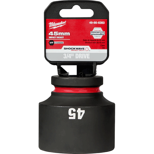 Picture of SHOCKWAVE Impact Duty™ 3/4" Drive 6 Point Socket, Standard, Metric, 45mm
