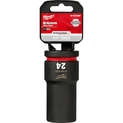 Picture of SHOCKWAVE Impact Duty™ 3/4" Drive 6 Point Socket, Standard, Metric, 24mm