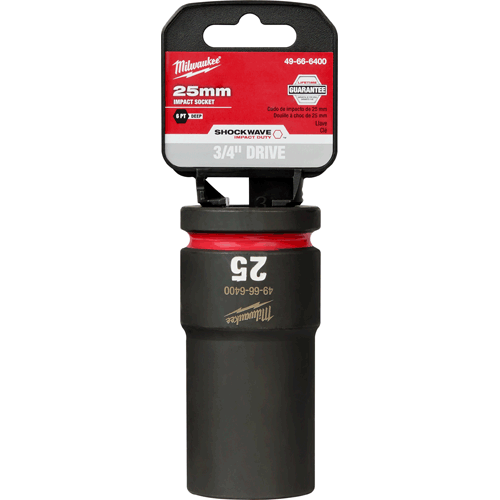 Picture of SHOCKWAVE Impact Duty™ 3/4" Drive 6 Point Socket, Standard, Metric, 25mm