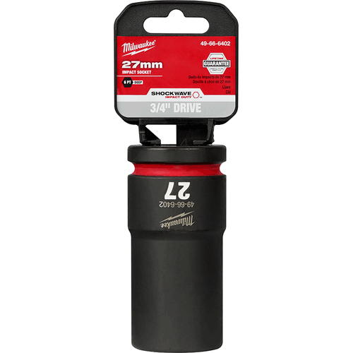 Picture of SHOCKWAVE Impact Duty™ 3/4" Drive 6 Point Socket, Standard, Metric, 27mm