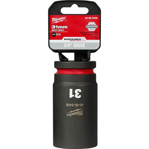 Picture of SHOCKWAVE Impact Duty™ 3/4" Drive 6 Point Socket, Standard, Metric, 31mm