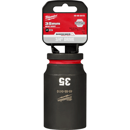 Picture of SHOCKWAVE Impact Duty™ 3/4" Drive 6 Point Socket, Standard, Metric, 35mm