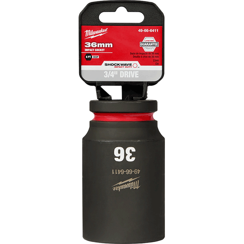 Picture of SHOCKWAVE Impact Duty™ 3/4" Drive 6 Point Socket, Standard, Metric, 36mm