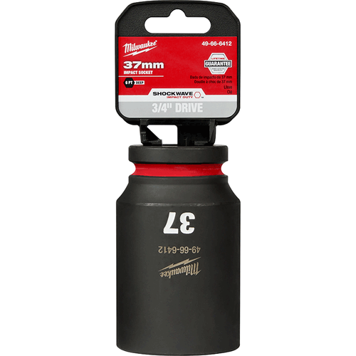 Picture of SHOCKWAVE Impact Duty™ 3/4" Drive 6 Point Socket, Standard, Metric, 37mm