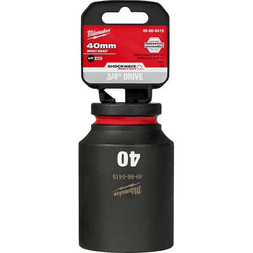 Picture of SHOCKWAVE Impact Duty™ 3/4" Drive 6 Point Socket, Standard, Metric, 40mm