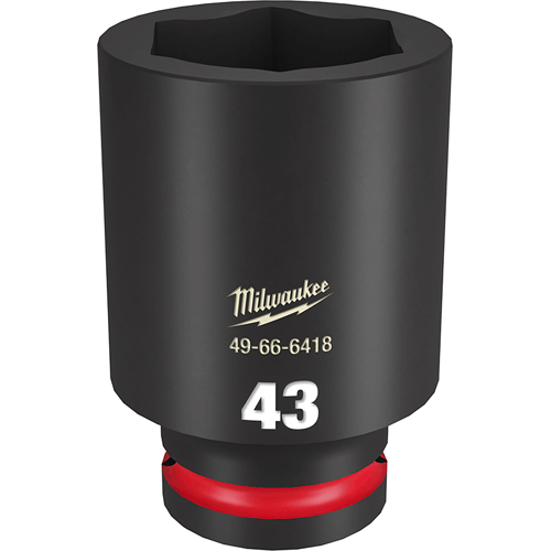 Picture of SHOCKWAVE Impact Duty™ 3/4" Drive 6 Point Socket, Deep, Metric, 43mm