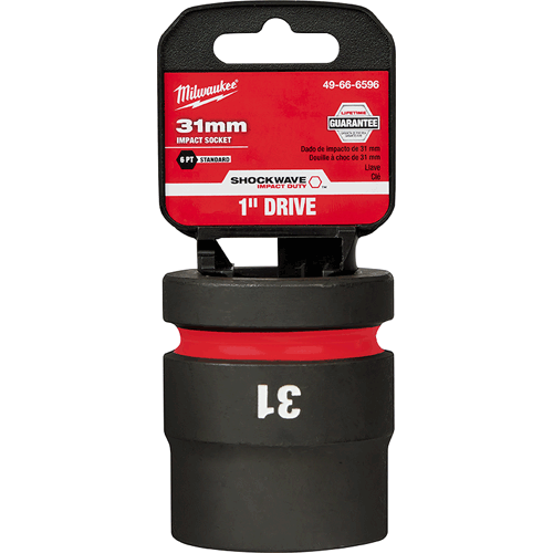 Picture of SHOCKWAVE Impact Duty™ 1" Drive 6 Point Socket, Metric, 31mm