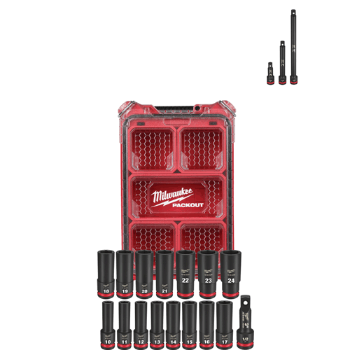 Picture of SHOCKWAVE Impact Duty™ Socket 1/2” Dr 16PC MM PACKOUT Set
