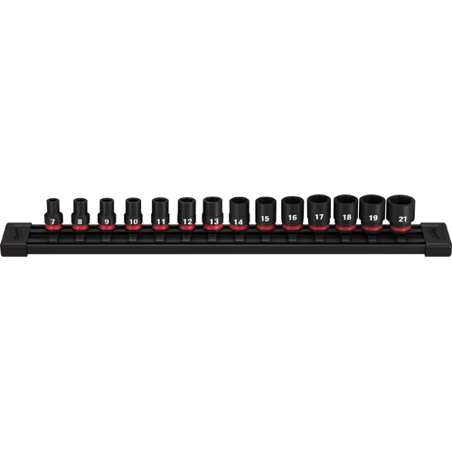 Picture of 14 Pc. SHOCKWAVE Impact Duty™ 3/8" Drive Metric Standard 6 Point Socket Set