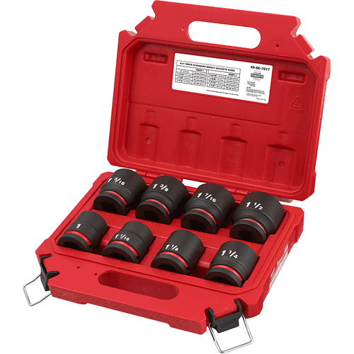 Picture of 8 Pc. SHOCKWAVE Impact Duty™ 3/4" Drive SAE Standard 6 Point Socket Set