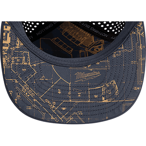 Picture of Flat Brim Snapback - Blue