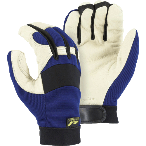 Picture of Winter Lined Bald Eagle Mechanics Glove with Pigskin Palm and Knit Back, X-Large