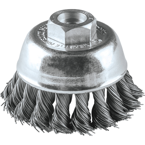 Picture of 2-3/4" Knot Wire Cup Brush, M10 x 1.25