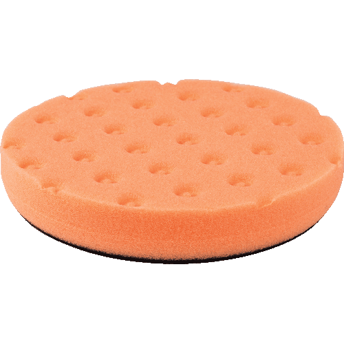 Picture of 5-1/2" Hook & Loop Foam Polishing Pad, Hard - Orange