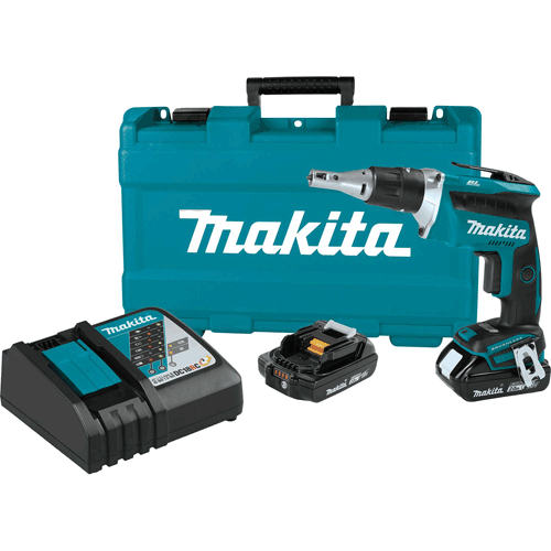 Picture of 18V LXT® Lithium-Ion Compact Brushless Cordless 4,000 RPM Drywall Screwdriver Kit (2.0Ah)
