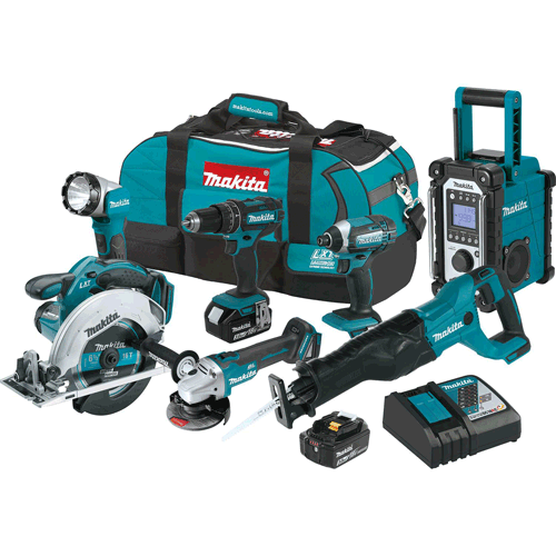 Picture of 18V LXT® Lithium-Ion Cordless 7-Pc. Combo Kit (3.0Ah)