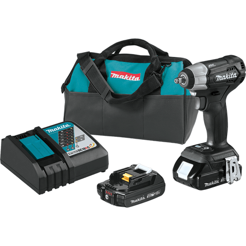 Picture of 18V LXT® Sub-Compact Brushless 3/8" Sq. Drive Impact Wrench Kit (2.0Ah)