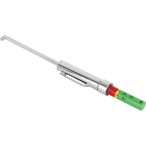Picture of Pencil Style Brake Pad Gauge, Easy to Read Color Coded - 0 to 20 mm