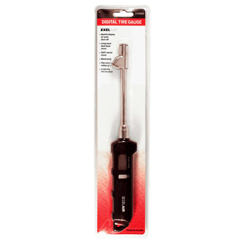 Picture of ExelAir Digital Tire Gauge with Swivel Air Chuck