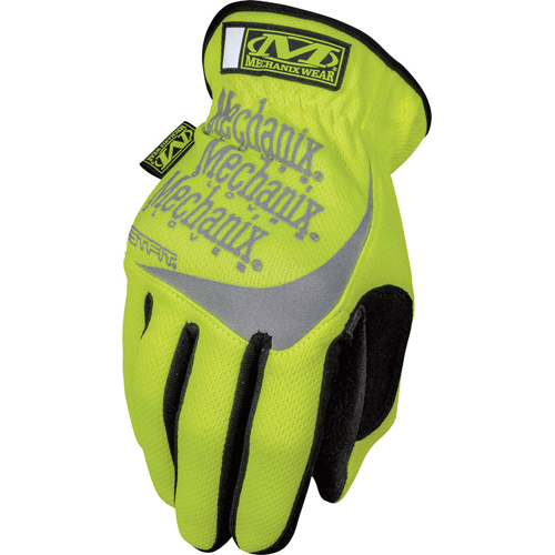 Picture of Hi-Viz FastFit High Visibility Gloves, Yellow, Large