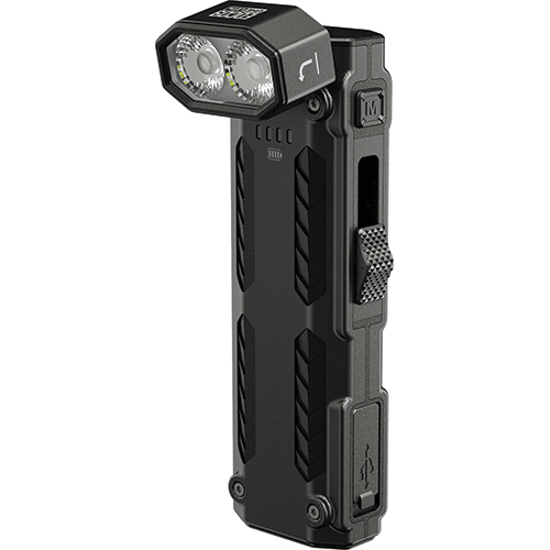 Picture of Swivel Head 1600 Lumen Rechargeable EDC Flat Flashlight