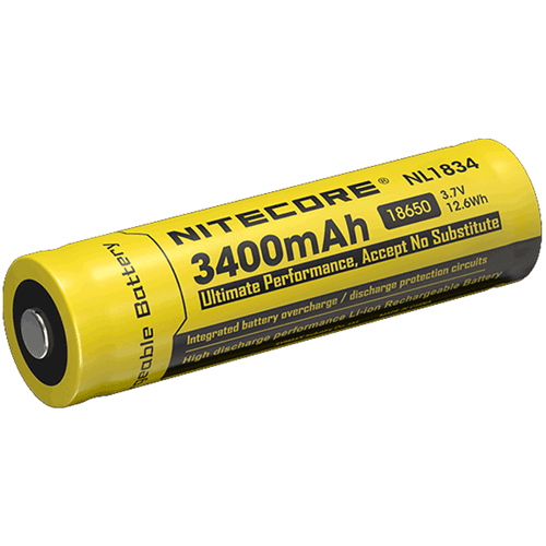 Picture of Nitecore NL1834 3400mAh Rechargeable 18650 Battery