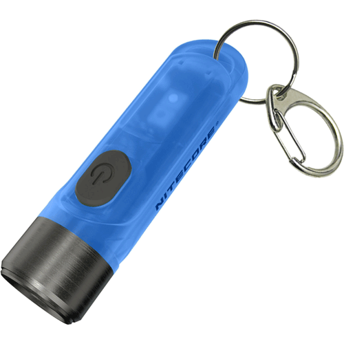 Picture of Nitecore TIKI GITD Blue 300 Lumen Rechargeable Keychain Flashlight