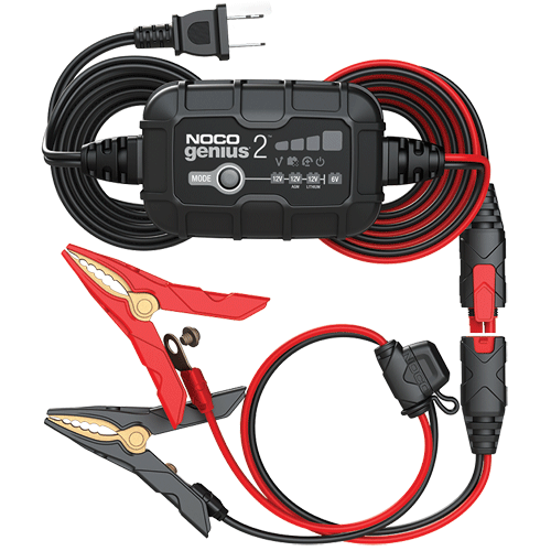 Picture of 6V & 12V 2A Genius Battery Charger + Maintainer