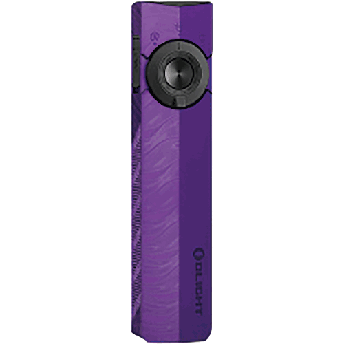 Picture of ArkPro EDC Flashlight 1500 Lumens UV Green Laser Flat Unibody Light - Purple