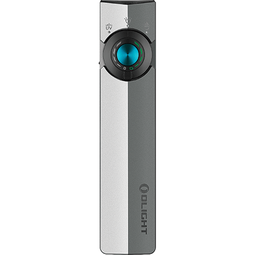Picture of ArkPro Series – Flat Unibody EDC Flashlight with Multi-Light Sources, Silver Graphite