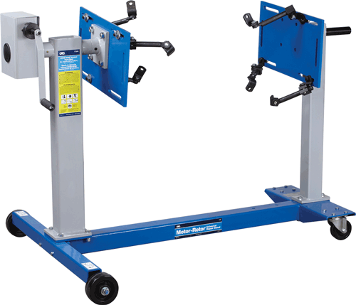 Picture of 2,000 lb. Capacity Heavy-Duty Motor-Rotor® Repair Stand