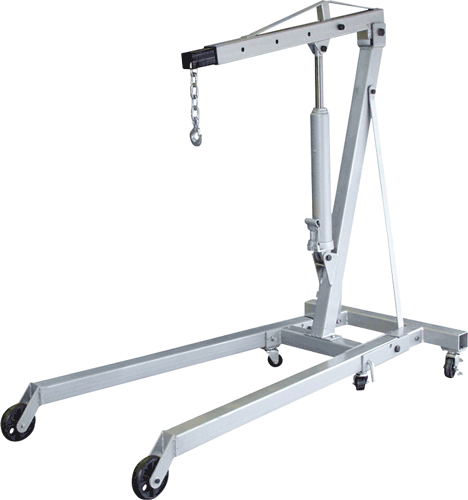 Picture of 4000 lb Capacity Folding Floor Crane