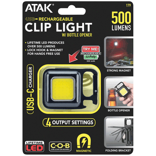 Picture of 500LM Li-Ion COB Clip Light