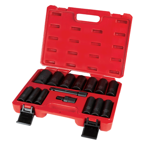 Picture of 15 Pc 1/2" Dr. SAE Impact Set