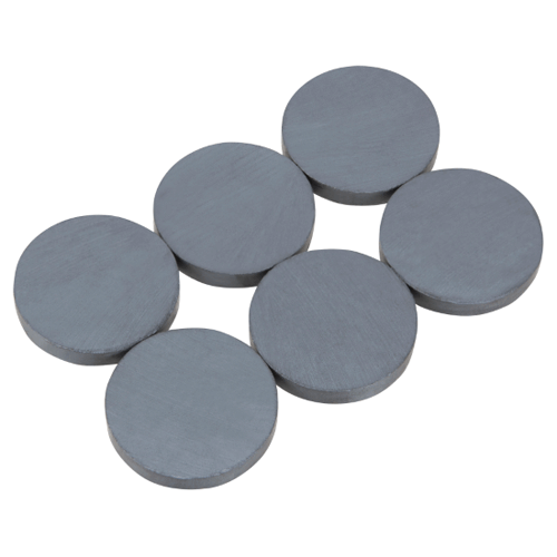 Picture of 6 Pc Ceramic Disc Magnets