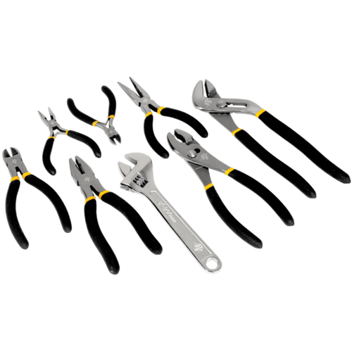 Picture of 8 Pc. Pliers & Wrench Set