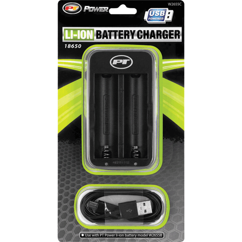 Picture of Dual 18650 Battery USB Charger
