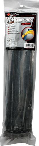 Picture of 100 Pc. 14" Black Cable Ties