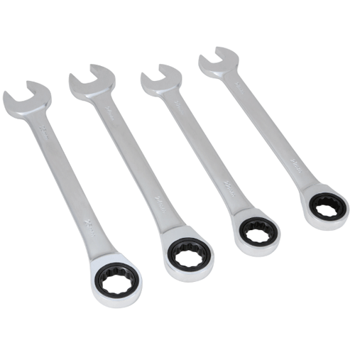 Picture of 4 Pc. Metric Ratcheting Wrench Set