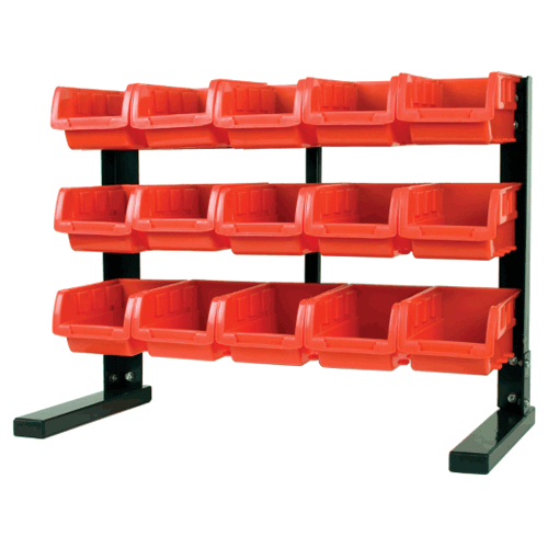 Picture of 15 Bin Table Top Storage Rack