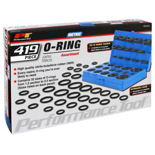 Picture of 419 Pc. Metric O-Ring Assortment