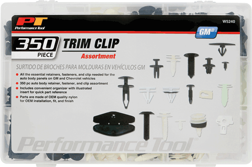 Picture of 350 Pc. GM Trim Clip Assortment