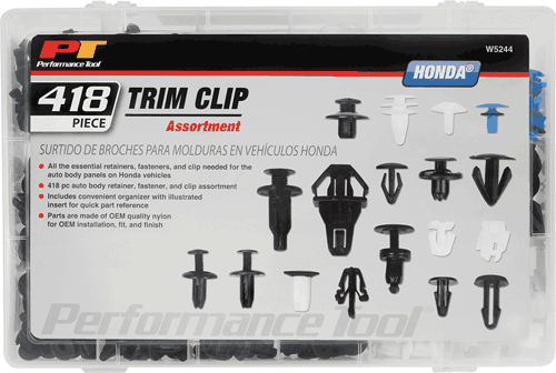Picture of 418 Pc. Honda Trim Clip Assortment