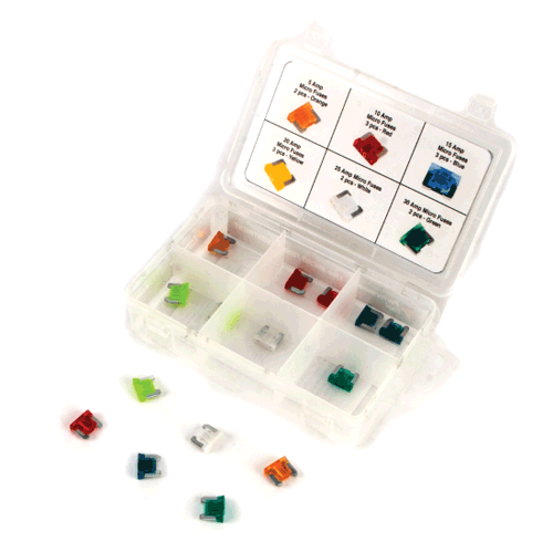 Picture of 15 Pc. Micro Fuse Assortment