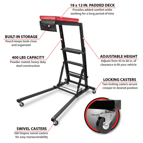 Picture of High Top Adjustable Creeper