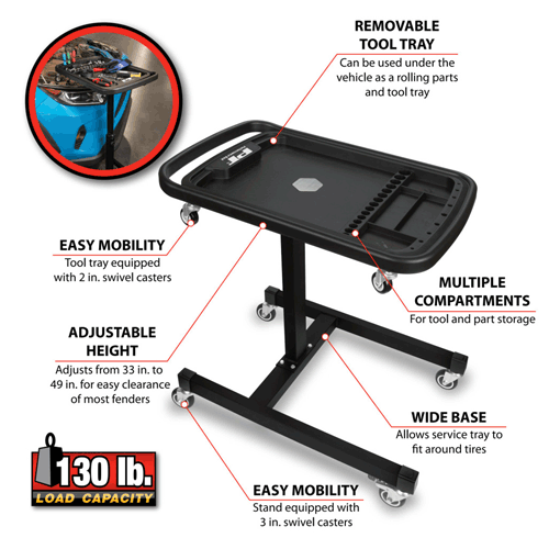 Picture of 2-IN-1 ADJ MOBILE TL CART