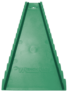 Picture of 15 Pc. Reversed Wrench Rack, Green