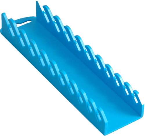 Picture of 10 Pc. Stubby Wrench Rack, Blue